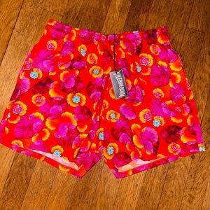 Vilebrequin Swim Trunks Men's Size Medium Elastic Waist 5" Inseam Beach NWT